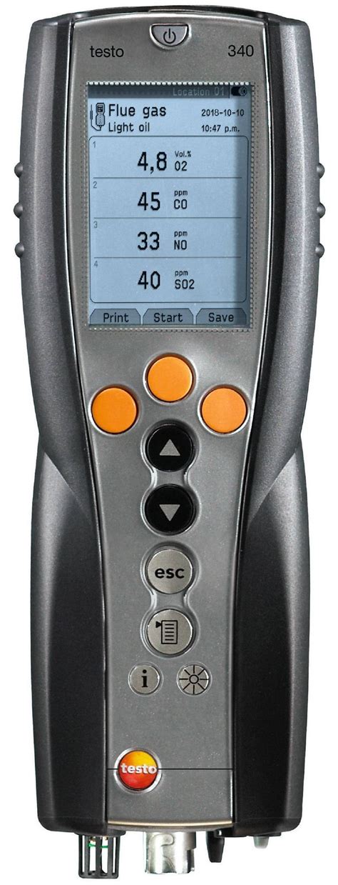 Testo 340 Imports 